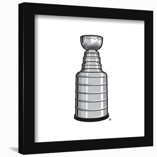 Gallery Pops NHL Logo - Stanley Cup Wall Art-Trends International-Framed Gallery Pops