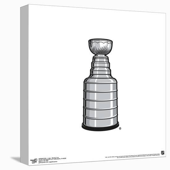 Gallery Pops NHL Logo - Stanley Cup Wall Art-Trends International-Stretched Canvas