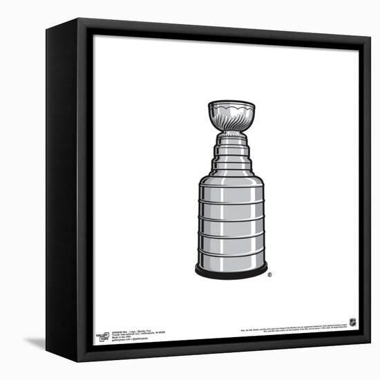 Gallery Pops NHL Logo - Stanley Cup Wall Art-Trends International-Framed Stretched Canvas