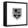 Gallery Pops NHL Los Angeles Kings - Primary Logo Mark Wall Art-Trends International-Framed Stretched Canvas