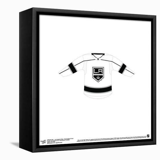 Gallery Pops NHL - Los Angeles Kings - Road Uniform Front Wall Art-Trends International-Framed Stretched Canvas