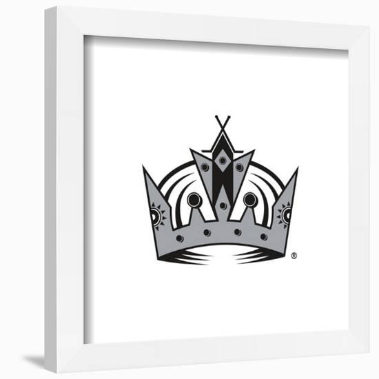 Gallery Pops NHL Los Angeles Kings - Secondary Logo Mark Wall Art-Trends International-Framed Gallery Pops