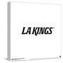 Gallery Pops NHL Los Angeles Kings - Wordmark Wall Art-Trends International-Stretched Canvas