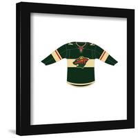 Gallery Pops NHL - Minnesota Wild - Home Uniform Front Wall Art-Trends International-Framed Gallery Pops