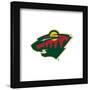 Gallery Pops NHL Minnesota Wild - Primary Logo Mark Wall Art-Trends International-Framed Gallery Pops