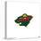 Gallery Pops NHL Minnesota Wild - Primary Logo Mark Wall Art-Trends International-Stretched Canvas