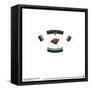 Gallery Pops NHL - Minnesota Wild - Road Uniform Front Wall Art-Trends International-Framed Stretched Canvas