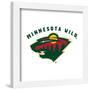 Gallery Pops NHL Minnesota Wild - Secondary Logo Mark Wall Art-Trends International-Framed Gallery Pops