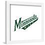 Gallery Pops NHL Minnesota Wild - Wordmark Wall Art-Trends International-Framed Gallery Pops