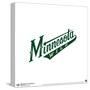 Gallery Pops NHL Minnesota Wild - Wordmark Wall Art-Trends International-Stretched Canvas