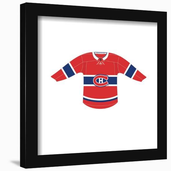 Gallery Pops NHL - Montreal Canadiens - Home Uniform Front Wall Art-Trends International-Framed Gallery Pops