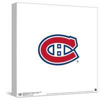 Gallery Pops NHL Montreal Canadiens - Primary Logo Mark Wall Art-Trends International-Stretched Canvas