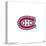 Gallery Pops NHL Montreal Canadiens - Primary Logo Mark Wall Art-Trends International-Stretched Canvas