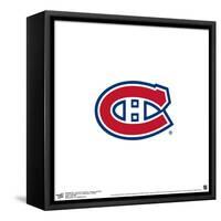 Gallery Pops NHL Montreal Canadiens - Primary Logo Mark Wall Art-Trends International-Framed Stretched Canvas