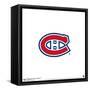 Gallery Pops NHL Montreal Canadiens - Primary Logo Mark Wall Art-Trends International-Framed Stretched Canvas