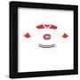 Gallery Pops NHL - Montreal Canadiens - Road Uniform Front Wall Art-Trends International-Framed Gallery Pops