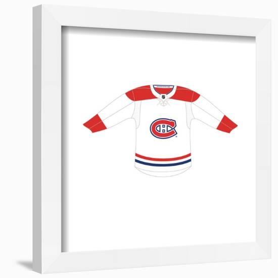 Gallery Pops NHL - Montreal Canadiens - Road Uniform Front Wall Art-Trends International-Framed Gallery Pops