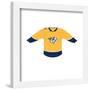 Gallery Pops NHL - Nashville Predators - Home Uniform Front Wall Art-Trends International-Framed Gallery Pops