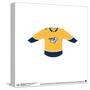 Gallery Pops NHL - Nashville Predators - Home Uniform Front Wall Art-Trends International-Stretched Canvas