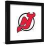 Gallery Pops NHL New Jersey Devils - Primary Logo Mark Wall Art-Trends International-Framed Gallery Pops