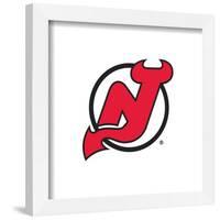 Gallery Pops NHL New Jersey Devils - Primary Logo Mark Wall Art-Trends International-Framed Gallery Pops