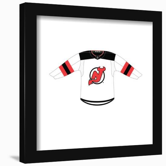 Gallery Pops NHL - New Jersey Devils - Road Uniform Front Wall Art-Trends International-Framed Gallery Pops