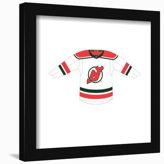 Gallery Pops NHL - New Jersey Devils - Third Uniform Front Wall Art-Trends International-Framed Gallery Pops