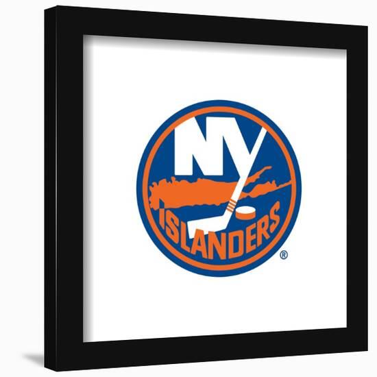 Gallery Pops NHL New York Islanders - Primary Logo Mark Wall Art-Trends International-Framed Gallery Pops