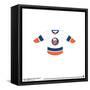 Gallery Pops NHL - New York Islanders - Road Uniform Front Wall Art-Trends International-Framed Stretched Canvas