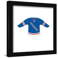 Gallery Pops NHL - New York Rangers - Home Uniform Front Wall Art-Trends International-Framed Gallery Pops