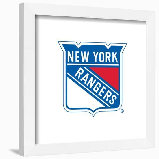 Gallery Pops NHL New York Rangers - Primary Logo Mark Wall Art-Trends International-Framed Gallery Pops