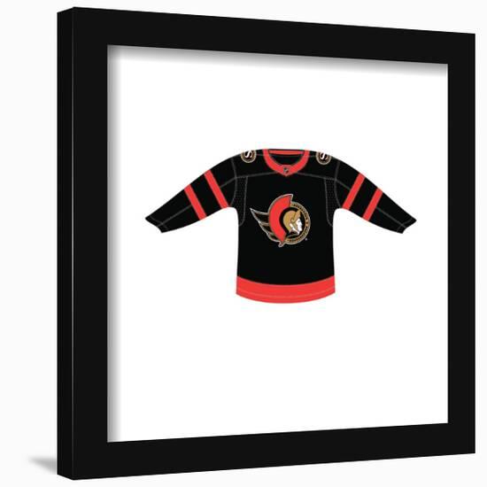 Gallery Pops NHL - Ottawa Senators - Home Uniform Front Wall Art-Trends International-Framed Gallery Pops