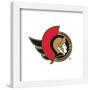 Gallery Pops NHL Ottawa Senators - Primary Logo Mark Wall Art-Trends International-Framed Gallery Pops