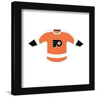 Gallery Pops NHL - Philadelphia Flyers - Home Uniform Front Wall Art-Trends International-Framed Gallery Pops