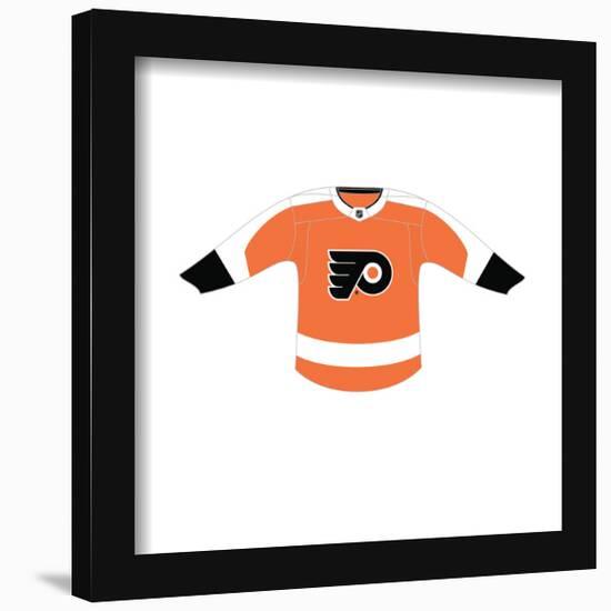 Gallery Pops NHL - Philadelphia Flyers - Home Uniform Front Wall Art-Trends International-Framed Gallery Pops