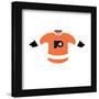 Gallery Pops NHL - Philadelphia Flyers - Home Uniform Front Wall Art-Trends International-Framed Gallery Pops