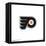 Gallery Pops NHL Philadelphia Flyers - Primary Logo Mark Wall Art-Trends International-Framed Stretched Canvas