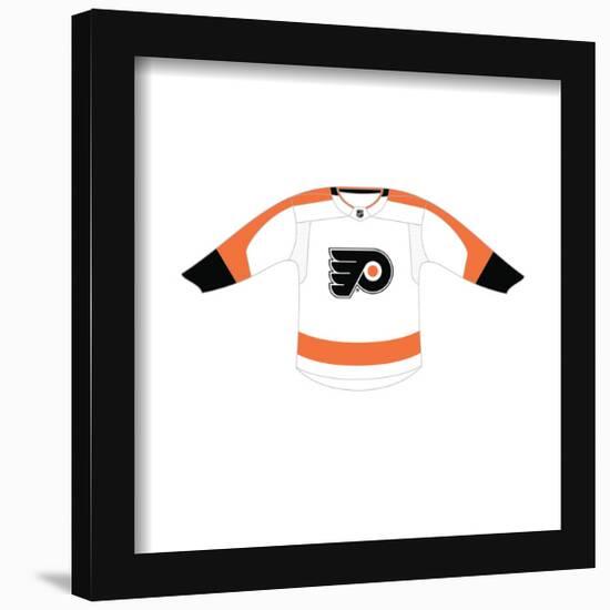 Gallery Pops NHL - Philadelphia Flyers - Road Uniform Front Wall Art-Trends International-Framed Gallery Pops