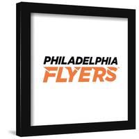Gallery Pops NHL Philadelphia Flyers - Wordmark Wall Art-Trends International-Framed Gallery Pops