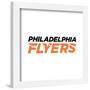 Gallery Pops NHL Philadelphia Flyers - Wordmark Wall Art-Trends International-Framed Gallery Pops