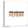 Gallery Pops NHL Philadelphia Flyers - Wordmark Wall Art-Trends International-Stretched Canvas