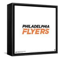 Gallery Pops NHL Philadelphia Flyers - Wordmark Wall Art-Trends International-Framed Stretched Canvas