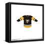Gallery Pops NHL - Pittsburgh Penguins - Home Uniform Front Wall Art-Trends International-Framed Stretched Canvas