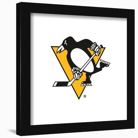 Gallery Pops NHL Pittsburgh Penguins - Primary Logo Mark Wall Art-Trends International-Framed Gallery Pops