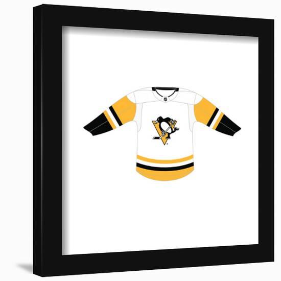 Gallery Pops NHL - Pittsburgh Penguins - Road Uniform Front Wall Art-Trends International-Framed Gallery Pops