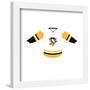 Gallery Pops NHL - Pittsburgh Penguins - Road Uniform Front Wall Art-Trends International-Framed Gallery Pops