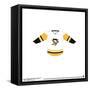 Gallery Pops NHL - Pittsburgh Penguins - Road Uniform Front Wall Art-Trends International-Framed Stretched Canvas