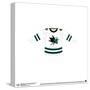 Gallery Pops NHL - San Jose Sharks - Road Uniform Front Wall Art-Trends International-Stretched Canvas