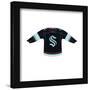 Gallery Pops NHL - Seattle Kraken - Home Uniform Front Wall Art-Trends International-Framed Gallery Pops