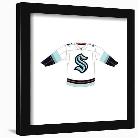 Gallery Pops NHL - Seattle Kraken - Road Uniform Front Wall Art-Trends International-Framed Gallery Pops